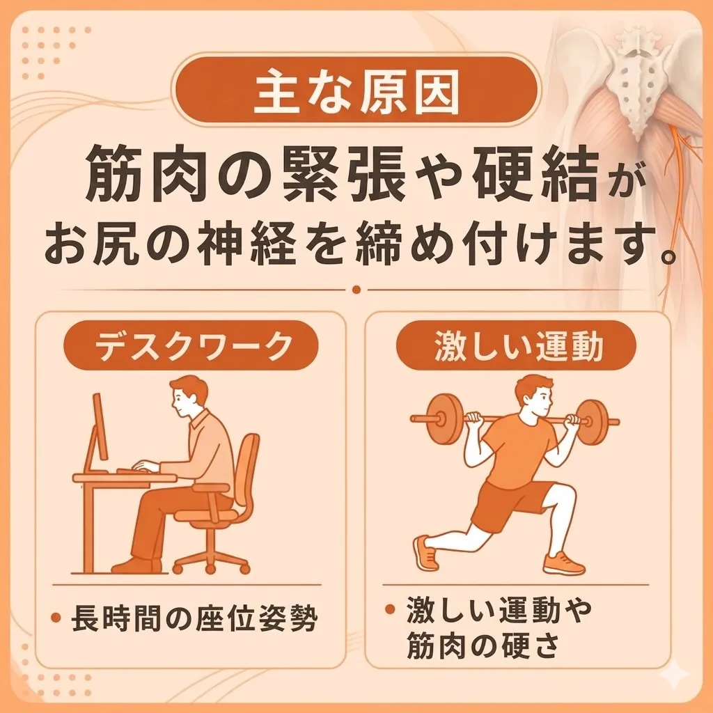 お尻の違和感、お困りではありませんか？🍃